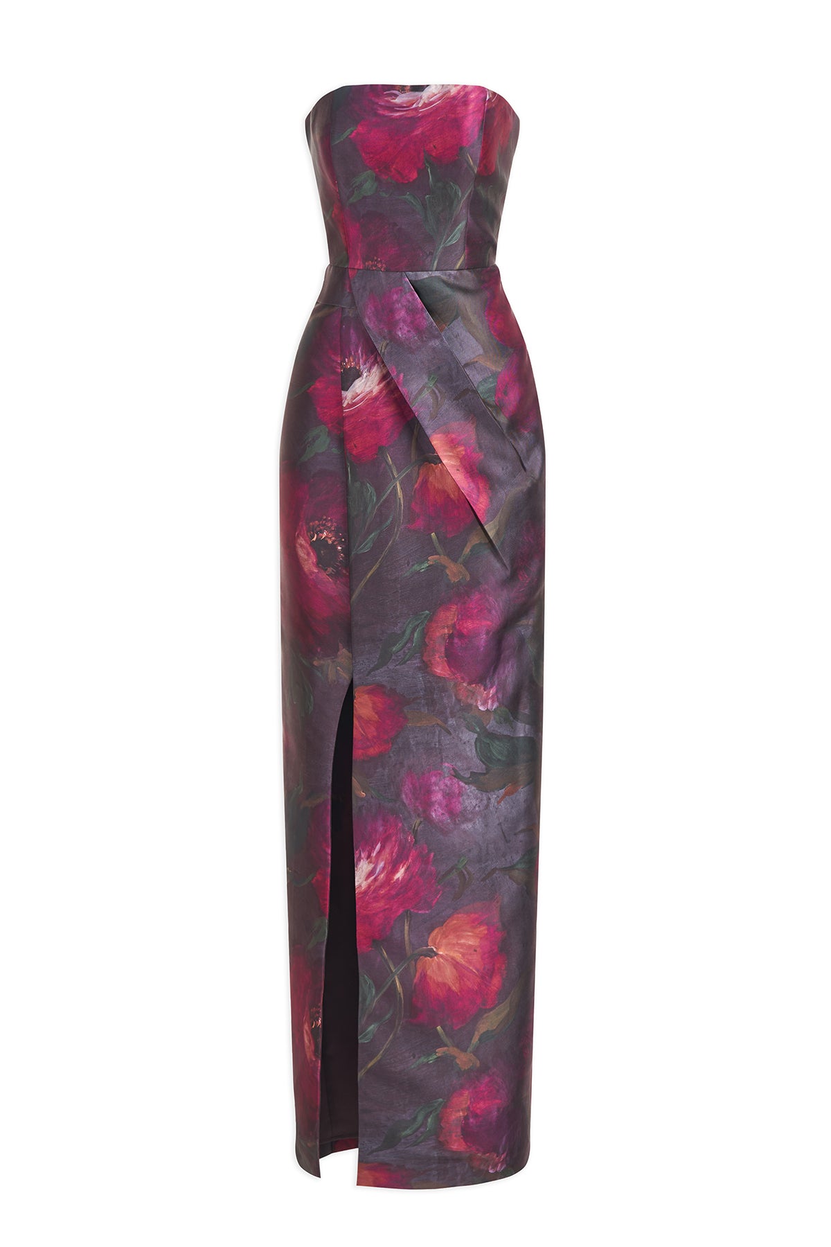 Lucienne Strapless Column Gown