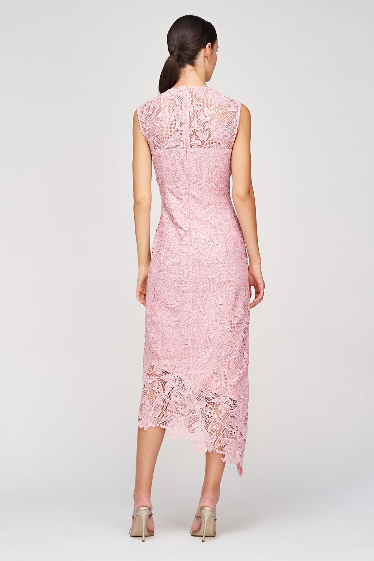 Imelda Asymmetric Midi Dress