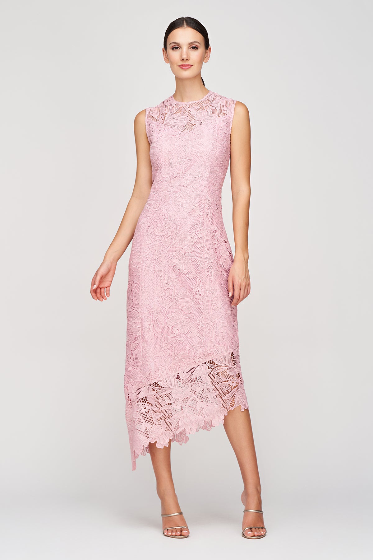 Imelda Asymmetric Midi Dress