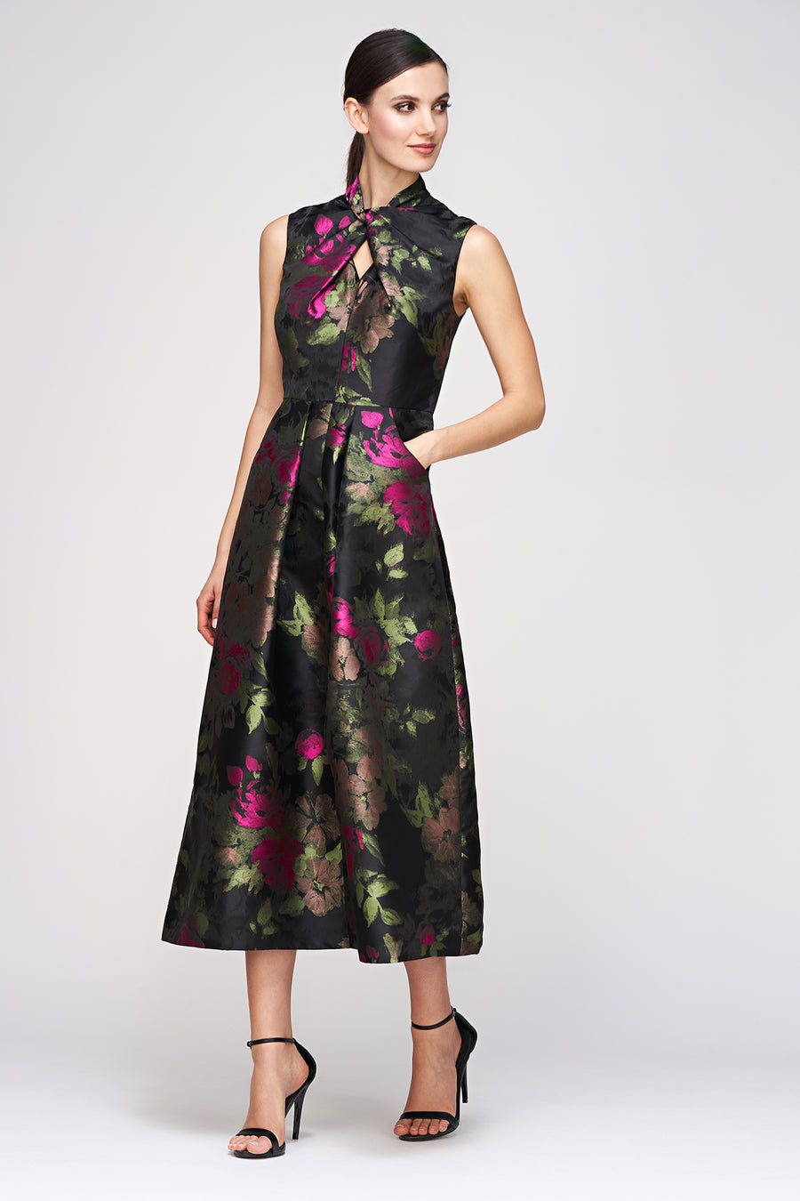 Rosemarie Tea Length Dress