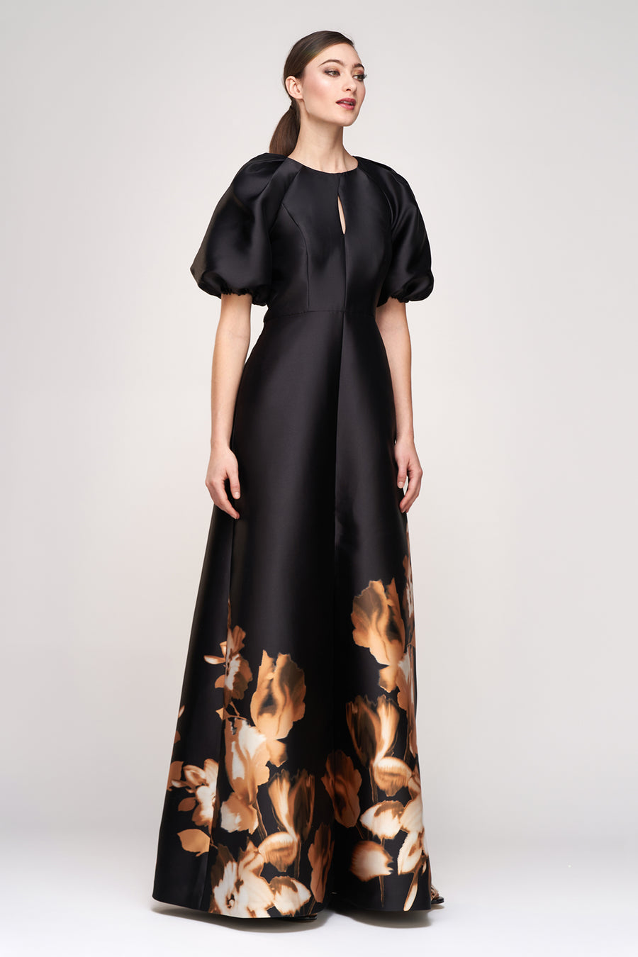 Delfina Statement Sleeve Gown