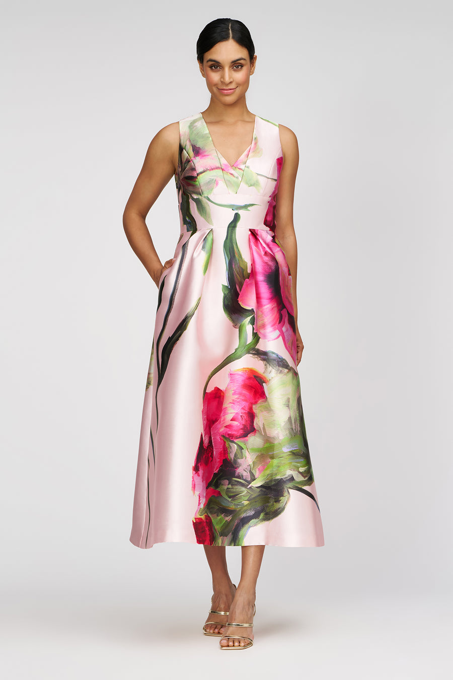 Regina Tea Length Dress