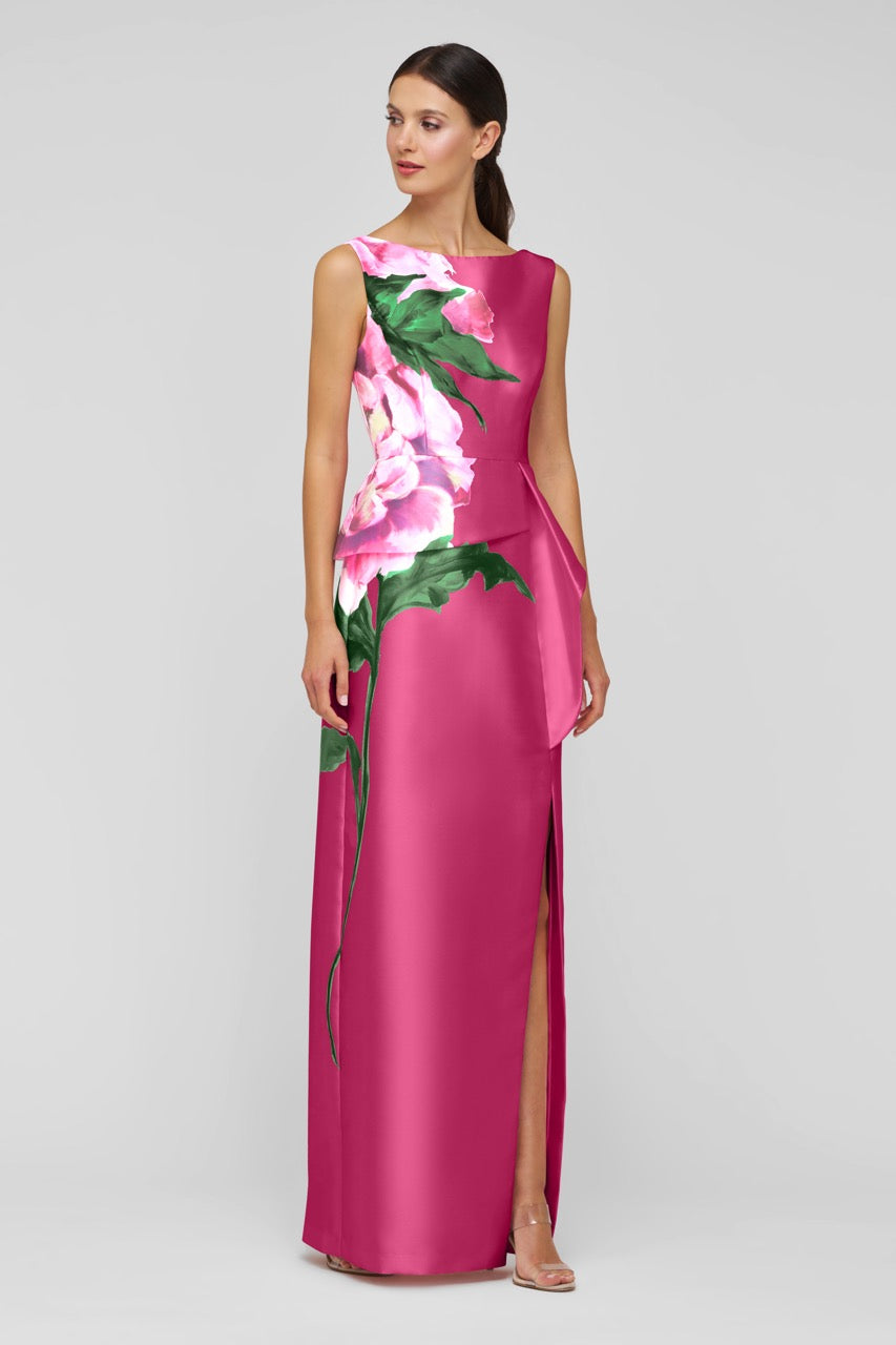 Luciana Column Gown
