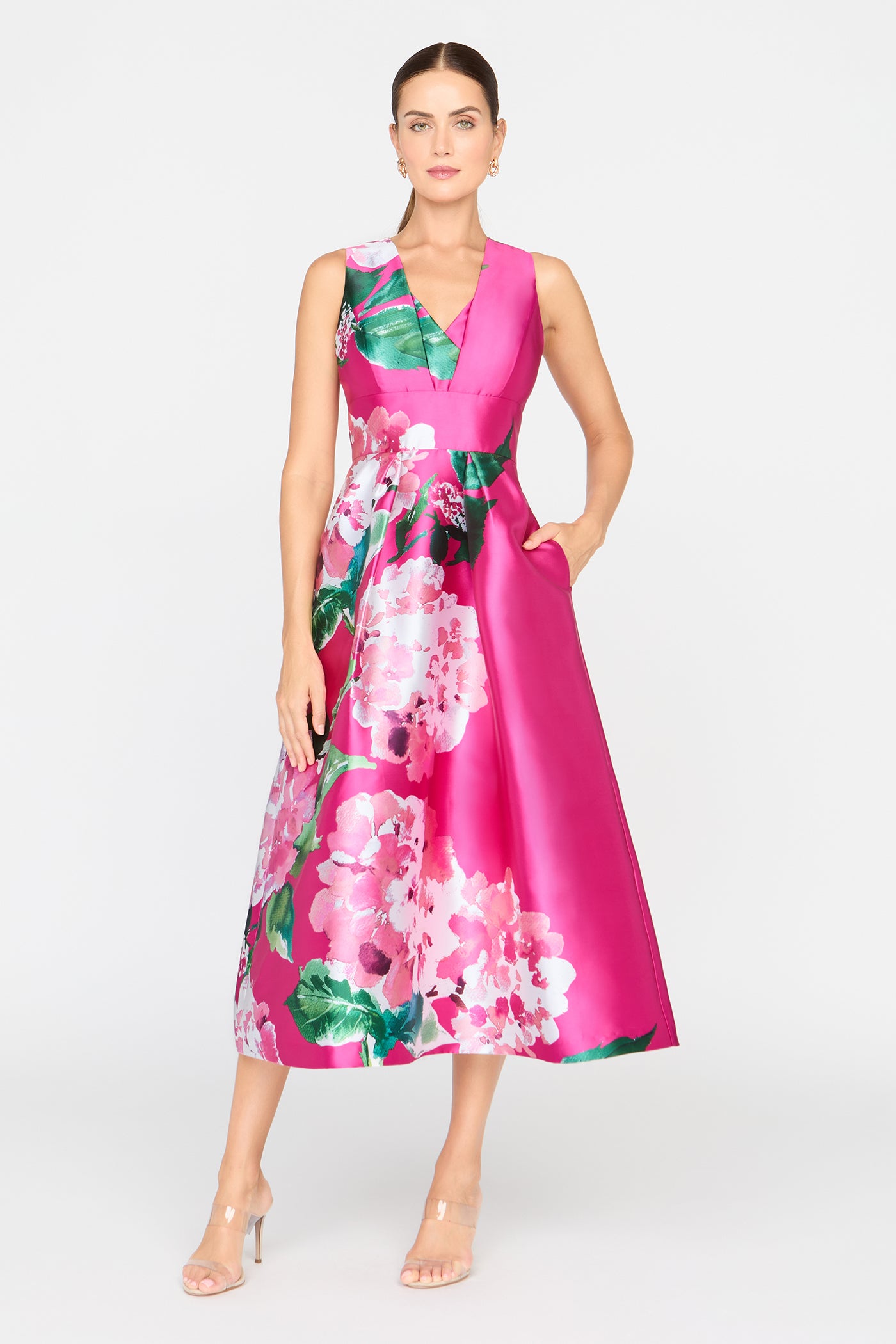 Raina Tea Length Dress