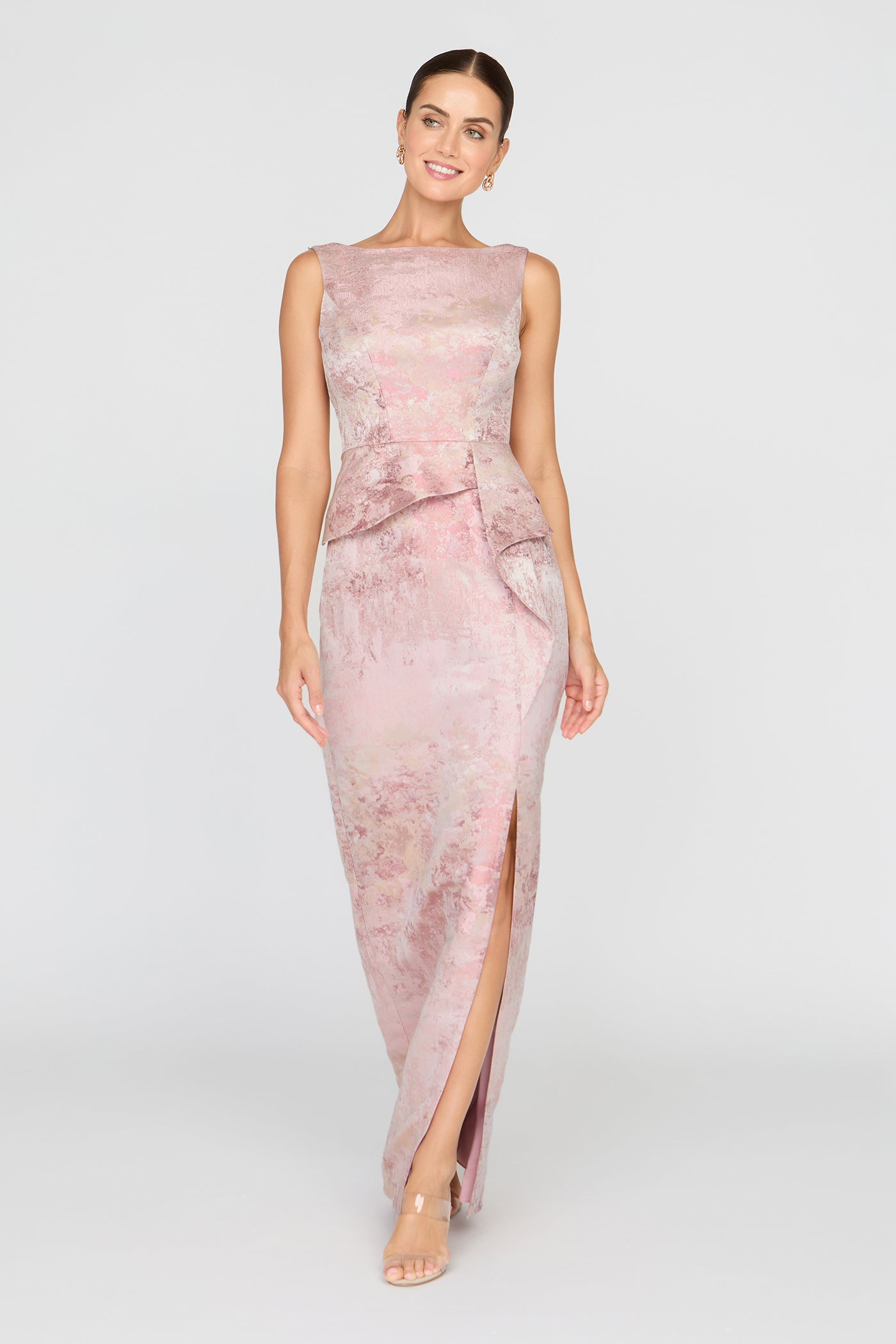 Luciana Column Gown