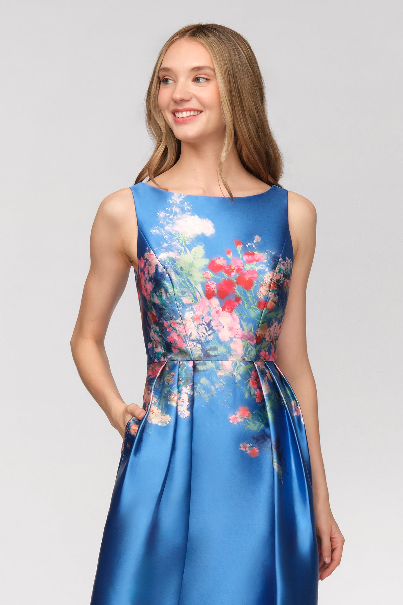 Dina Tea Length Dress