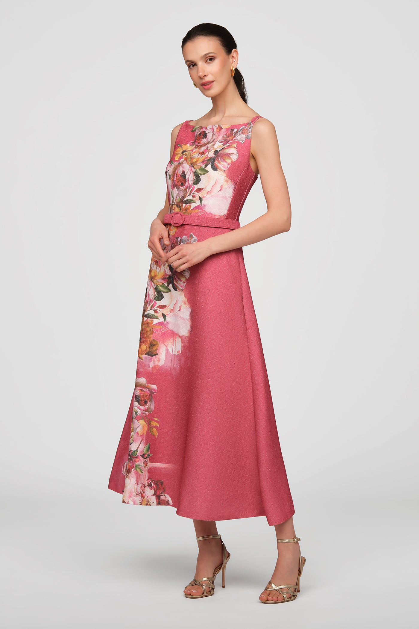 Slyvie Tea Length Dress
