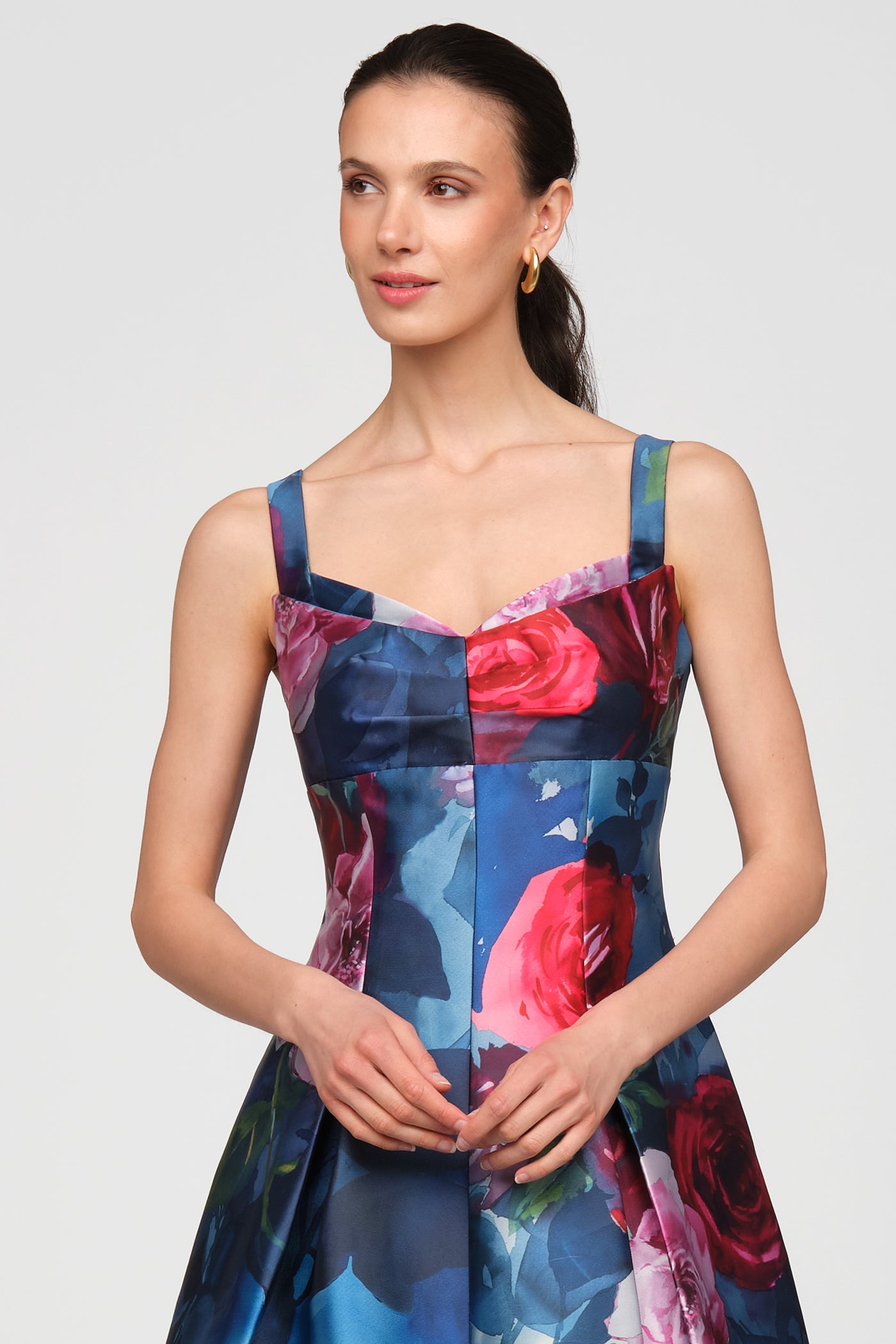 Adria Tea Length Dress