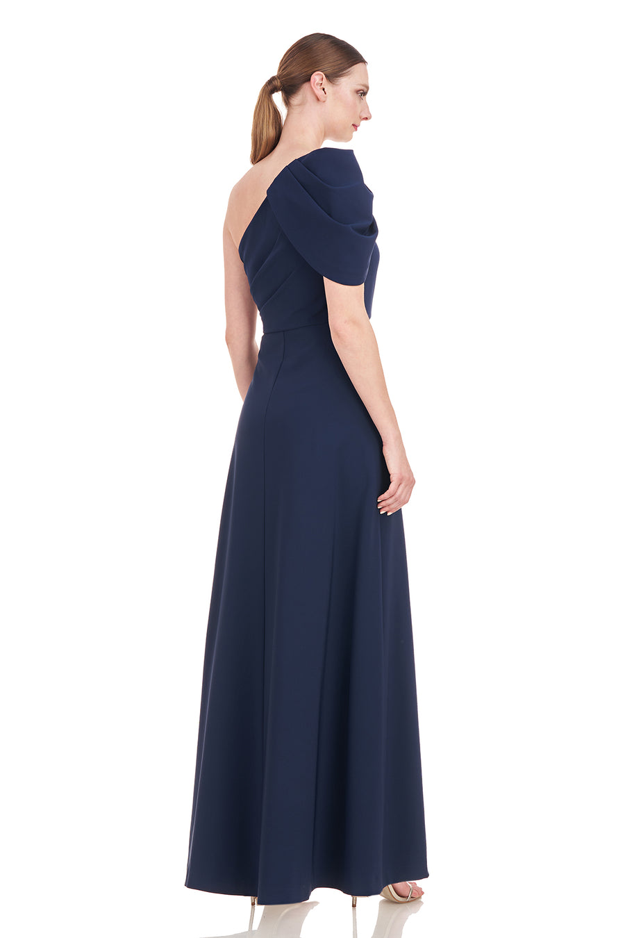 Briana Shoulder Draped Gown