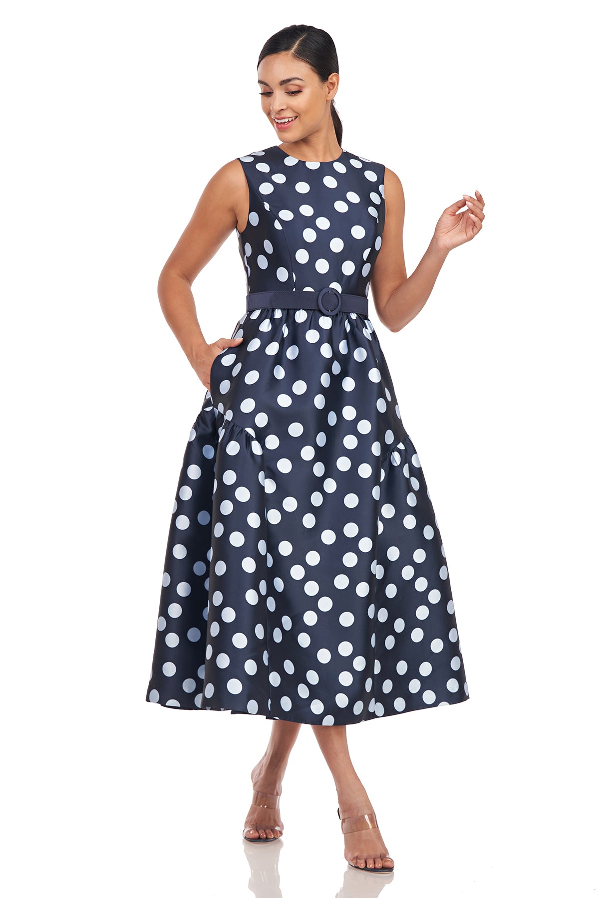 Tinslee Tea Length Dress