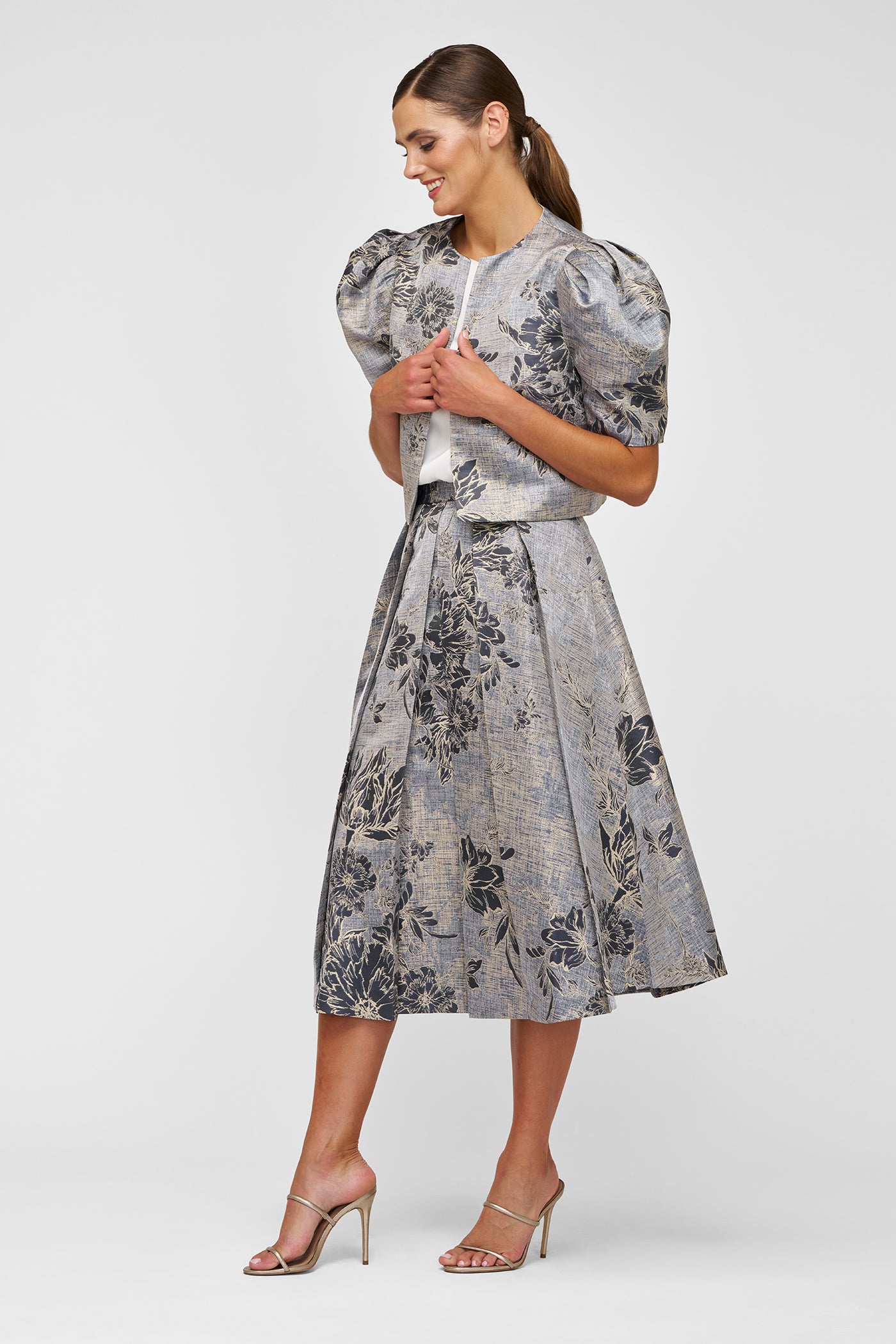 Bettina Midi Length Skirt