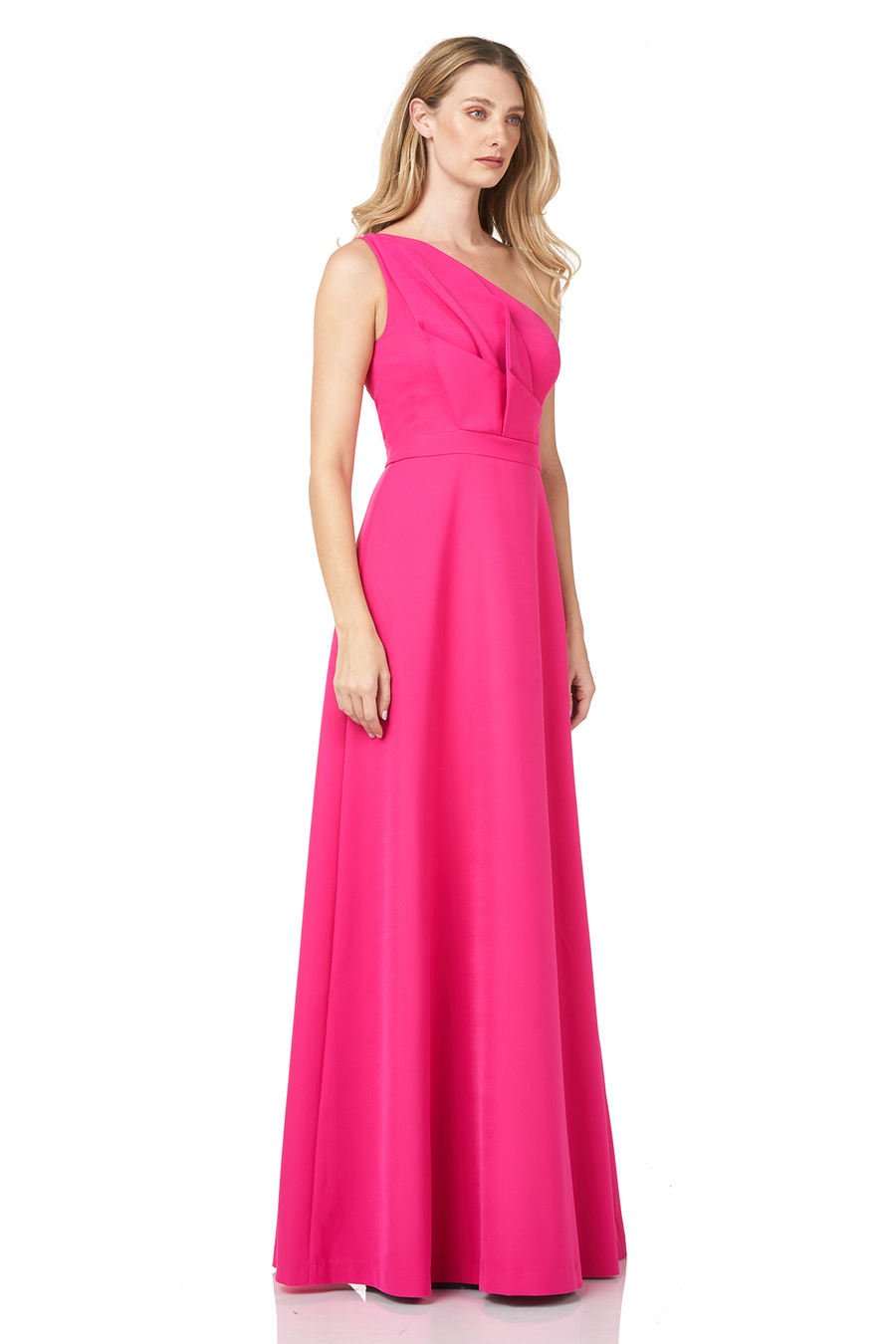 Stretch Crepe Gown