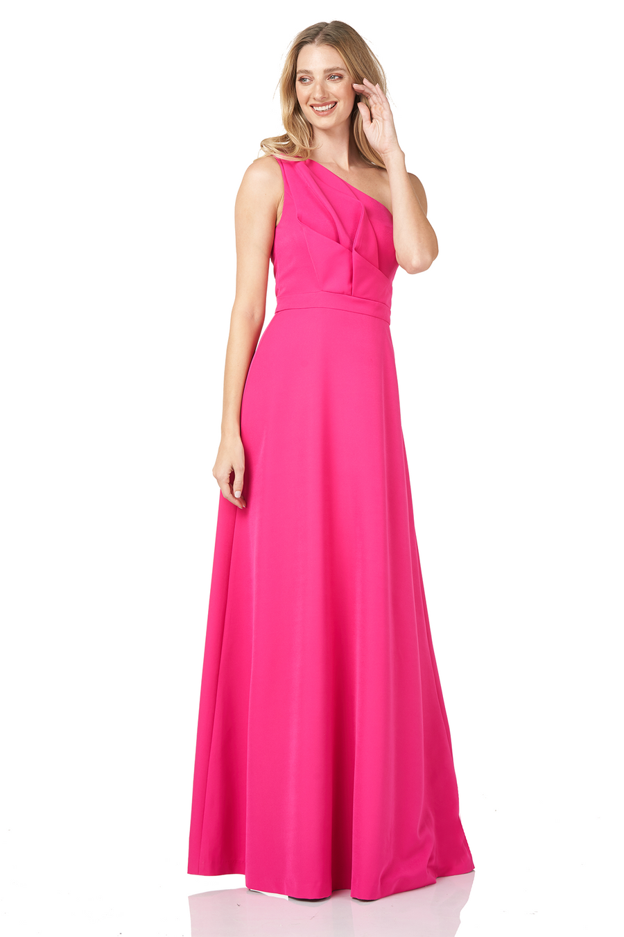 Stretch Crepe Gown