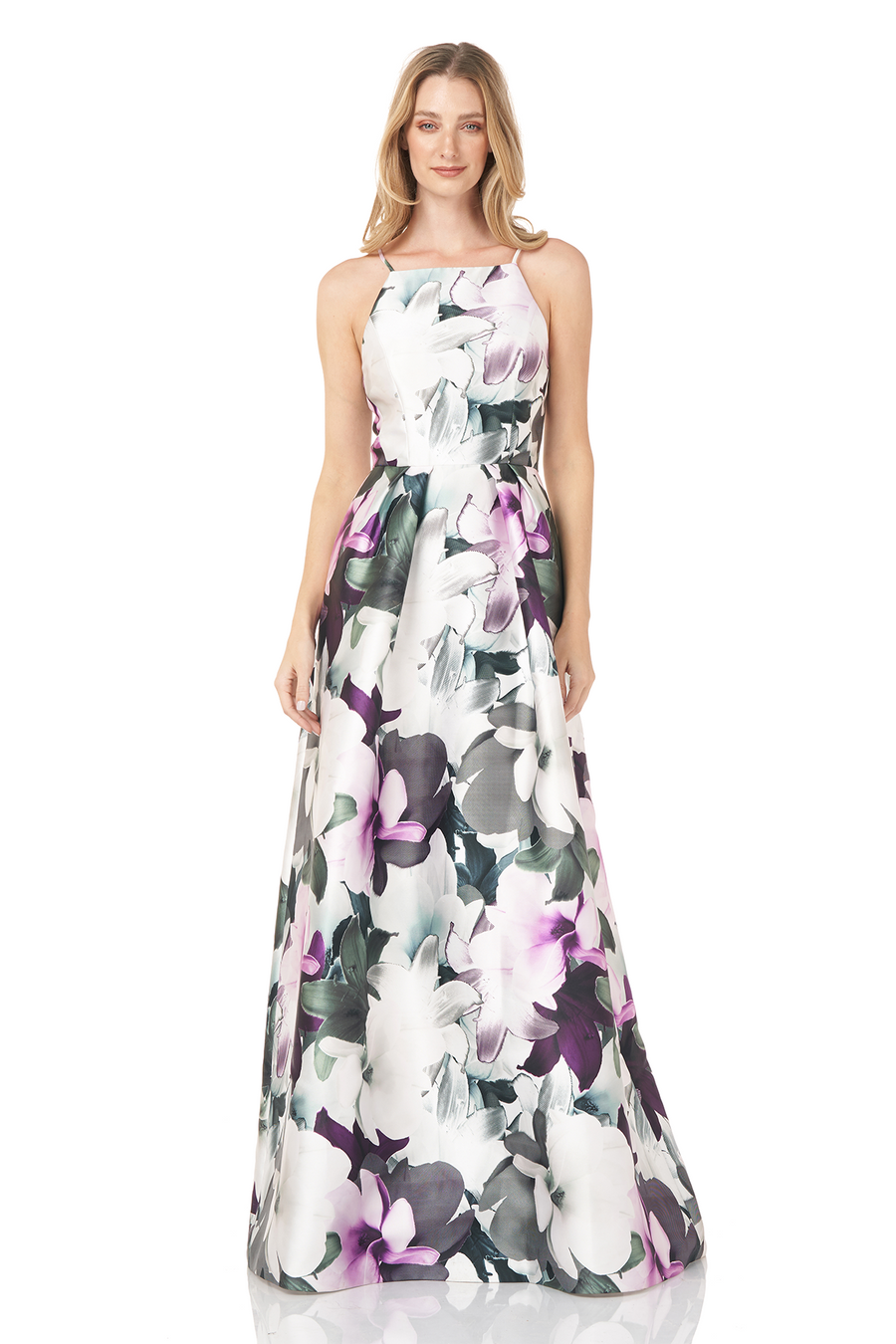 Floral Printed Gown