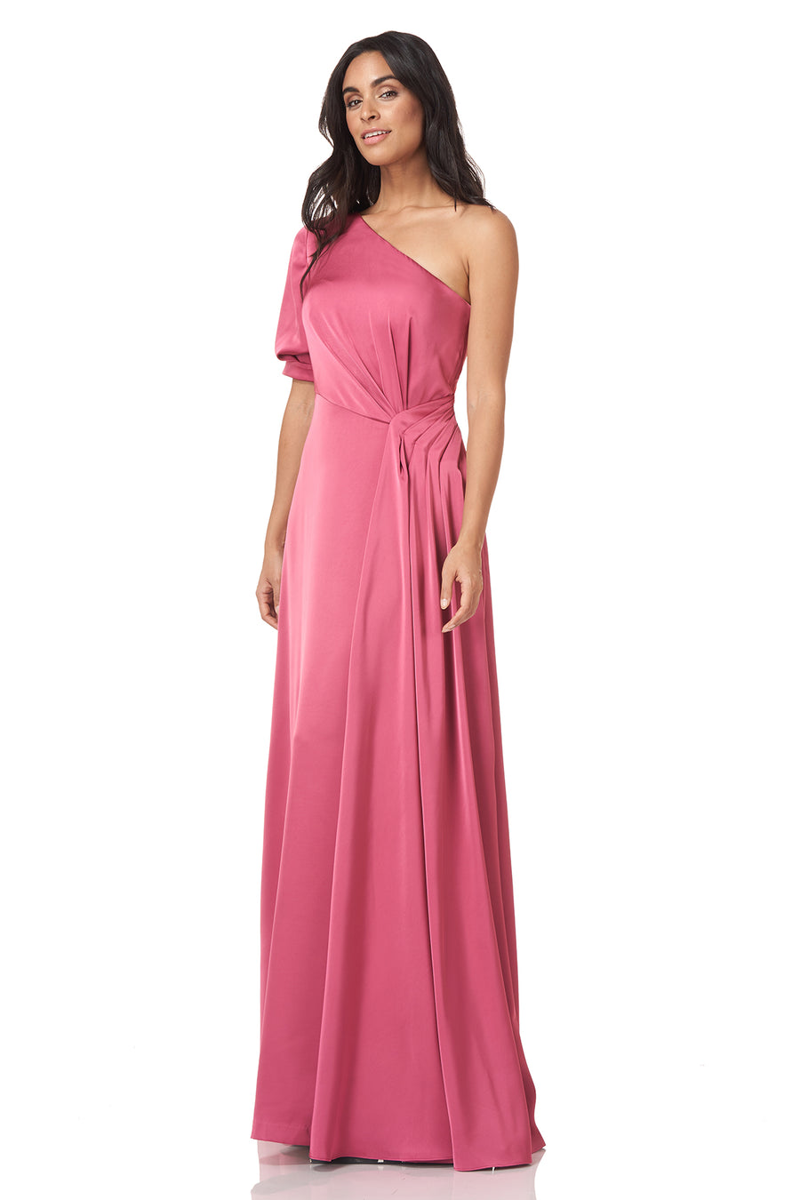 Izabella One Shoulder Gown