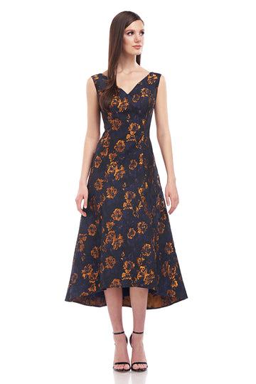 Gemma High Low Tea Length Dress