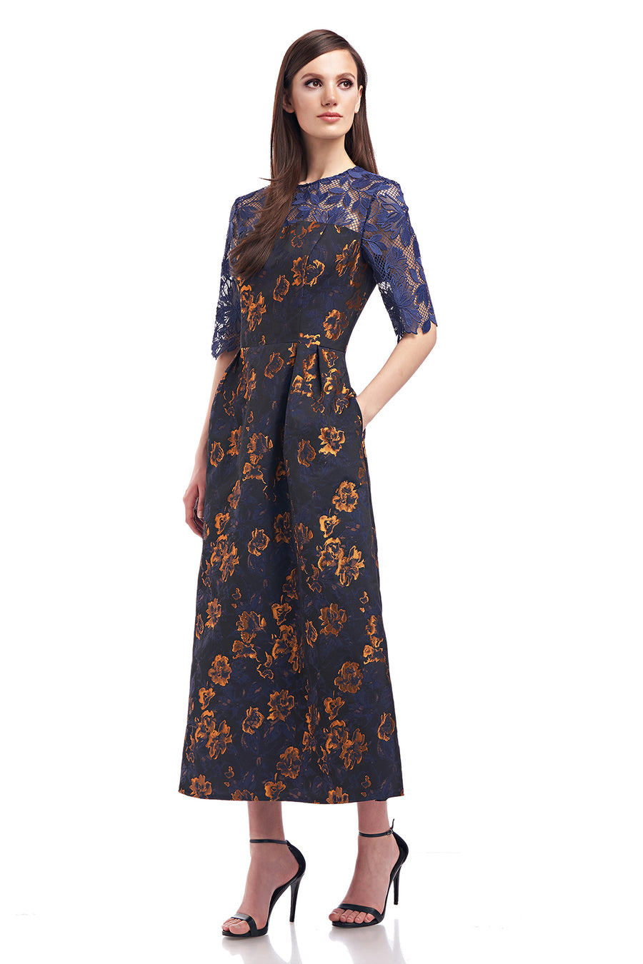 Luna Tea Length Dress