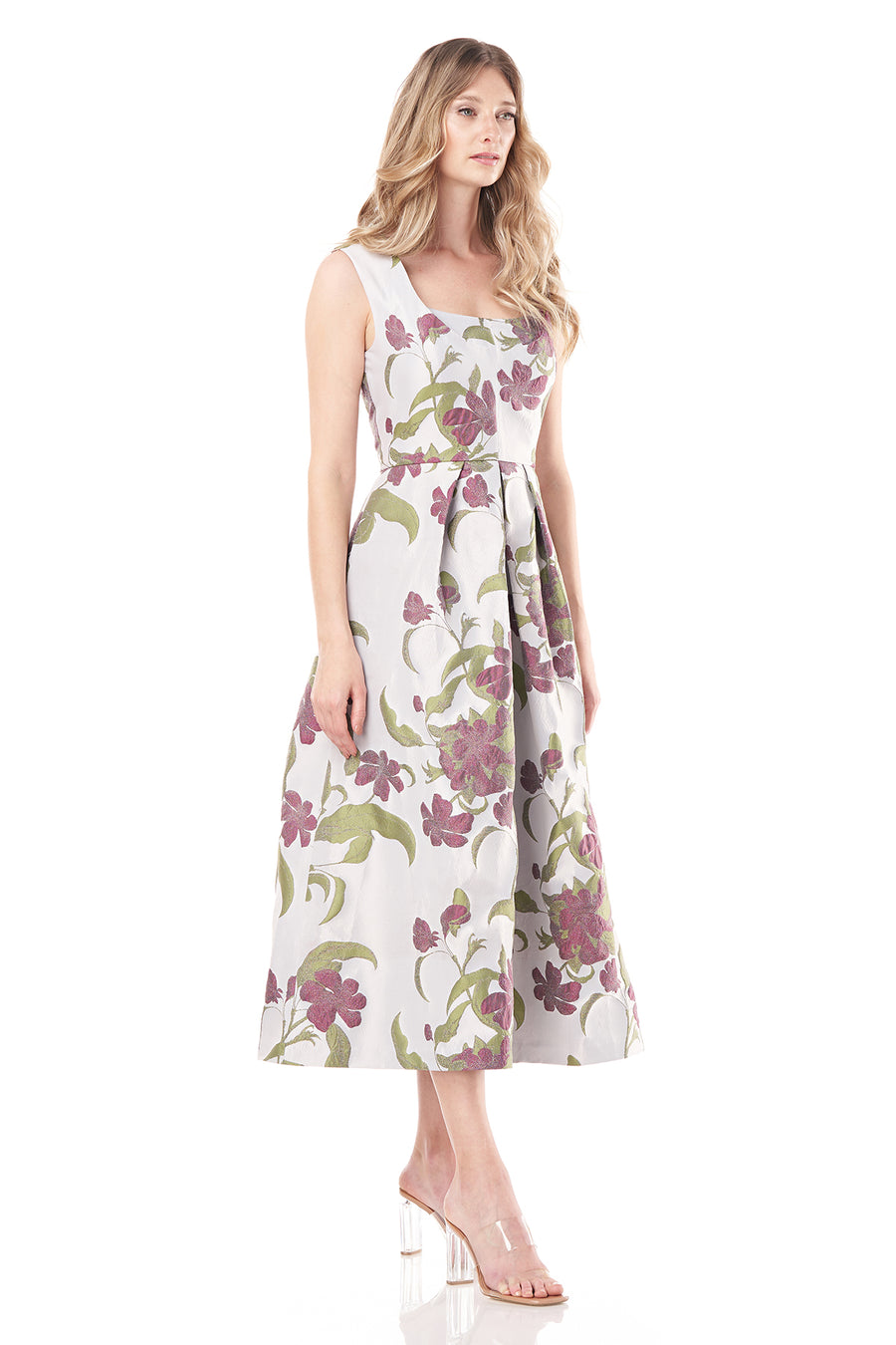 Brooke Tea Length Dress