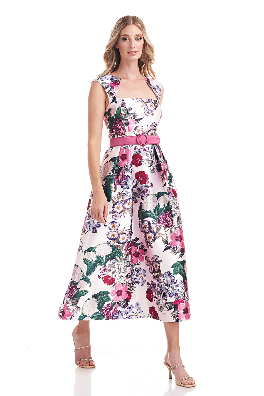 Alma Tea Length Dress