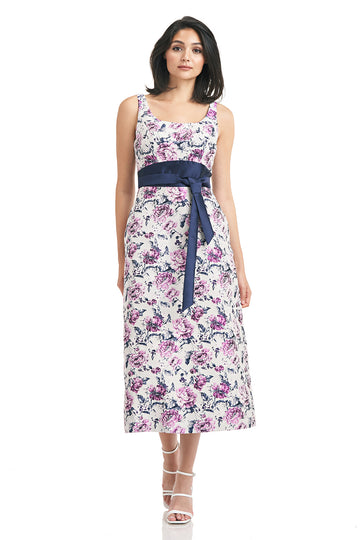 Lila Tea Length Dress