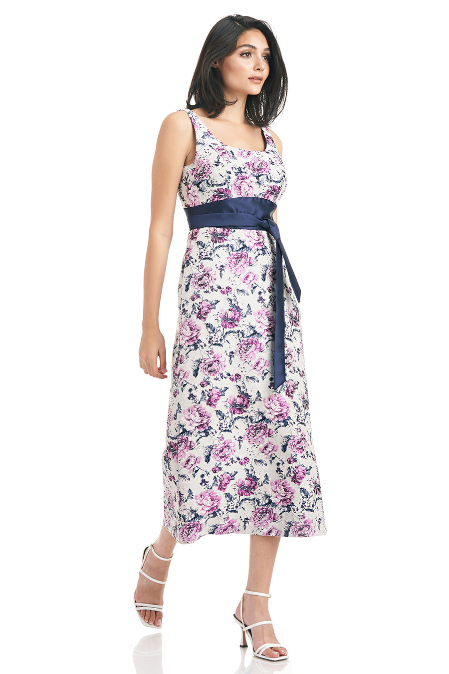 Lila Tea Length Dress