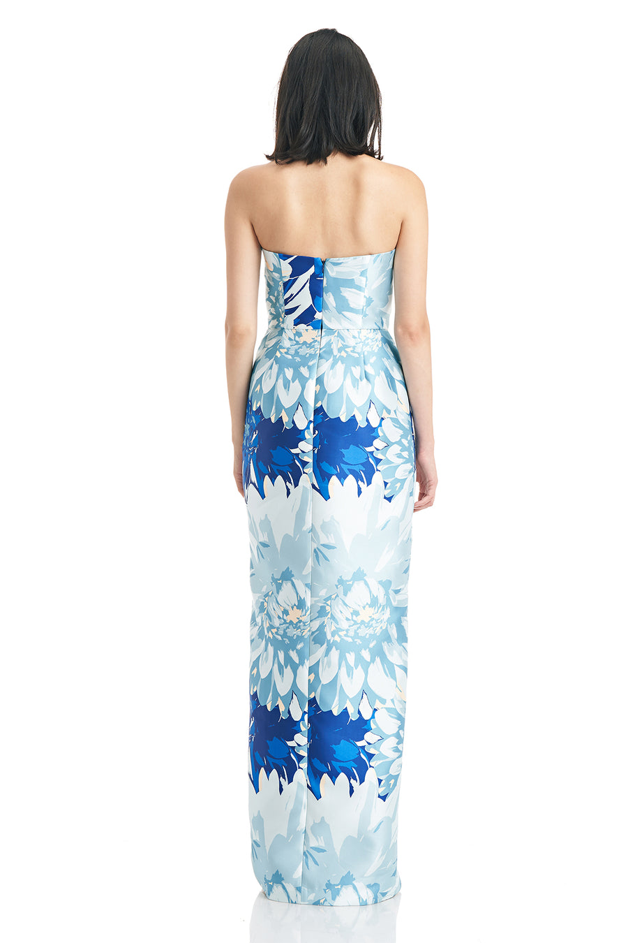 Lucienne Strapless Column Gown