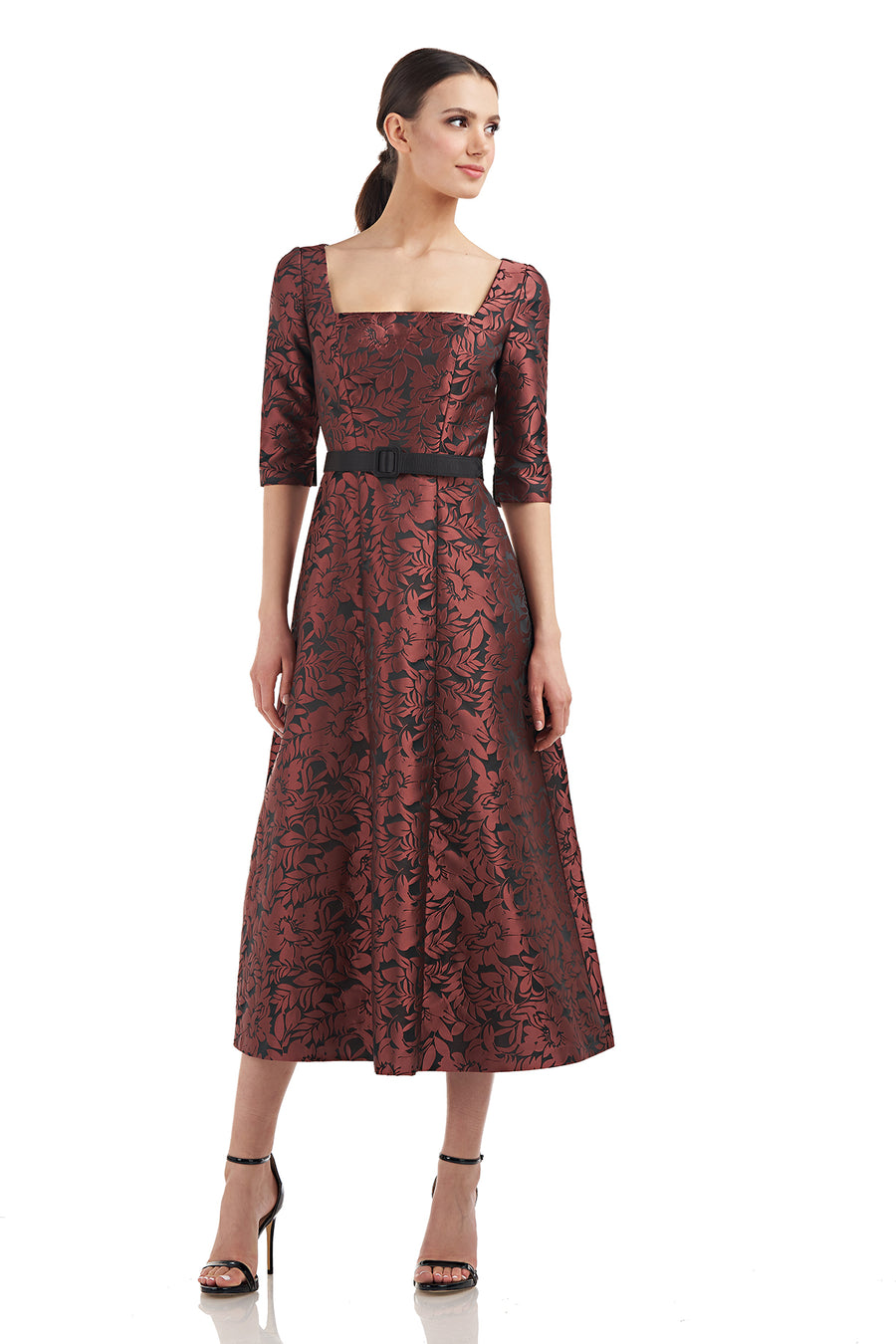 Elania Tea Length Dress