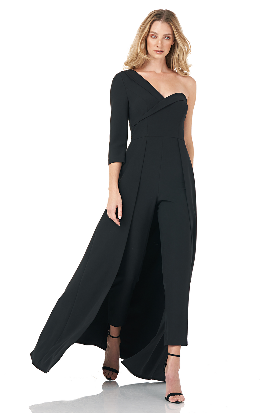 Crepe Walk Thru Jumpsuit