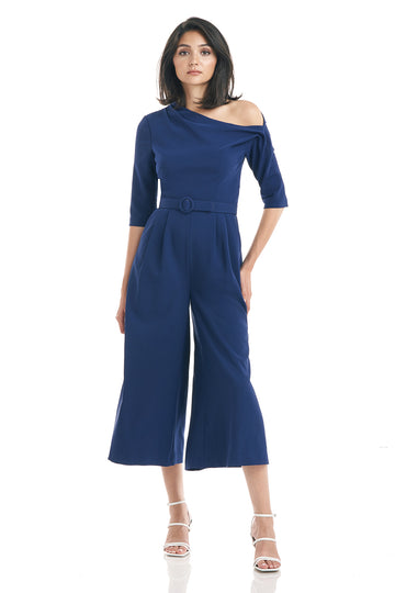 Tori Tea Length Jumpsuit