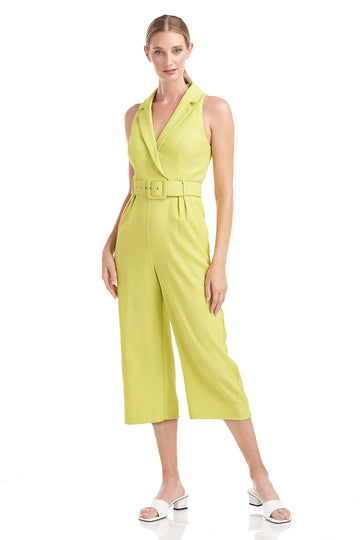 Charlene Jumpsuit With Collar